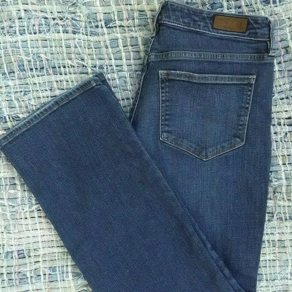Lands' End Denim - Lands' End Mid Rise ootcut Jeans Sz 10